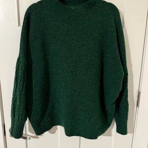 LC Lauren Conrad Deep Green Turtleneck Sweater